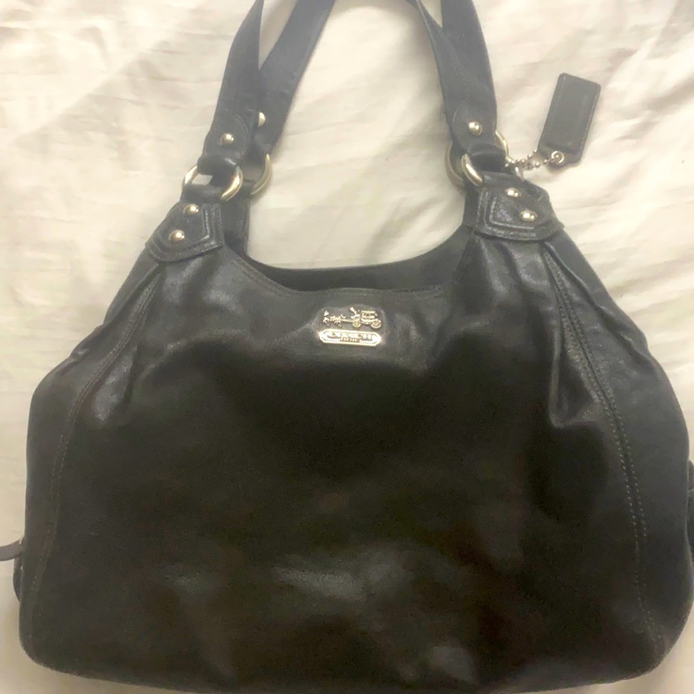Authentic leather Coach purse